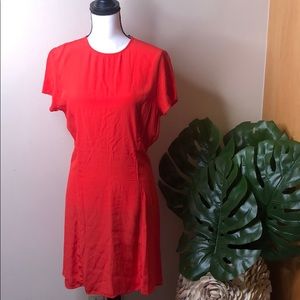 Something Navy BRAND NEW coral mini dress